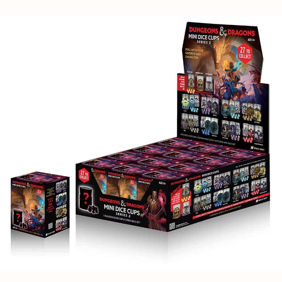 Dungeons & Dragons Mini Dice Cups Series Two