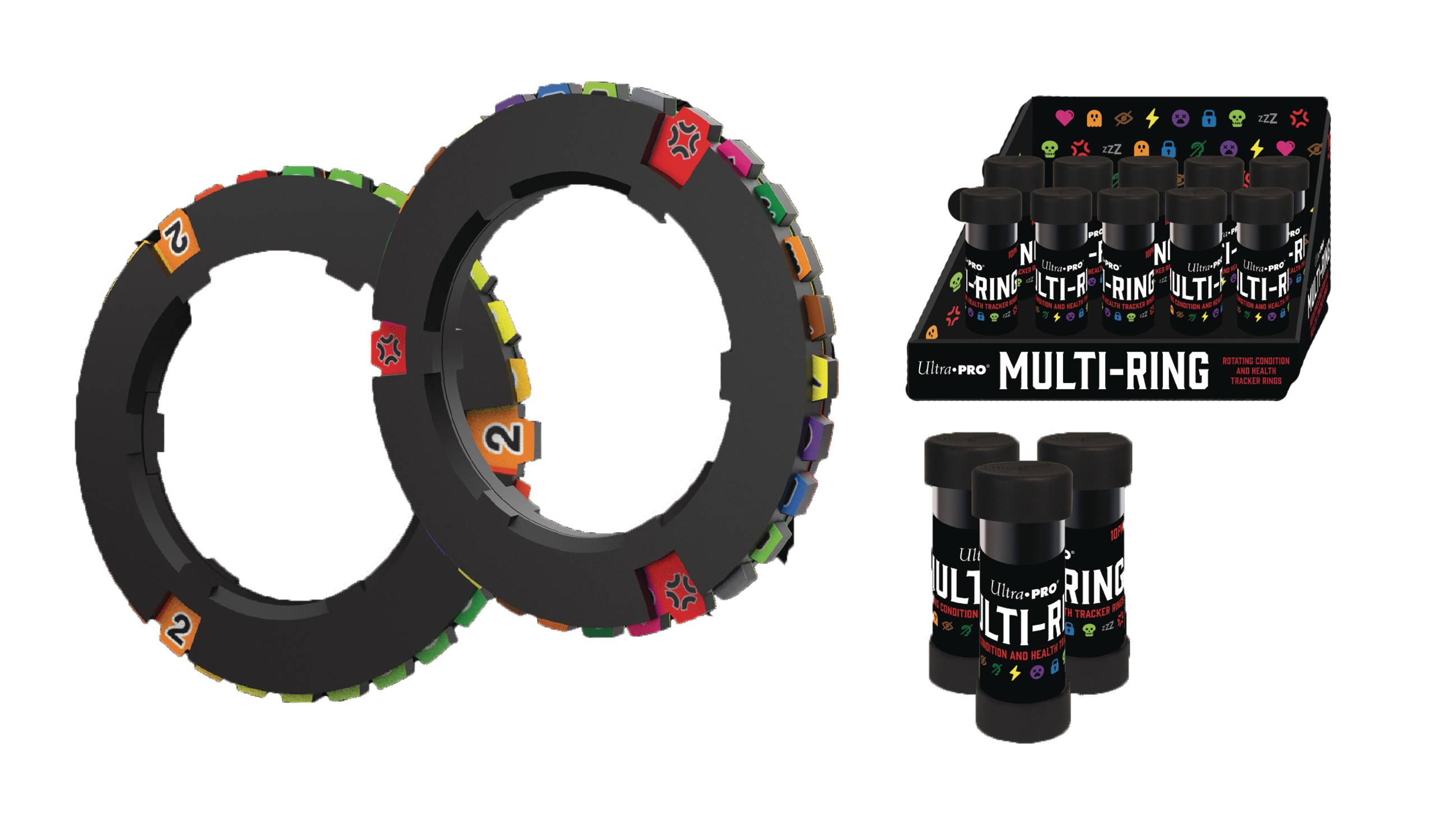 Multi-Ring Rotating Condition and Health Tracker Rings