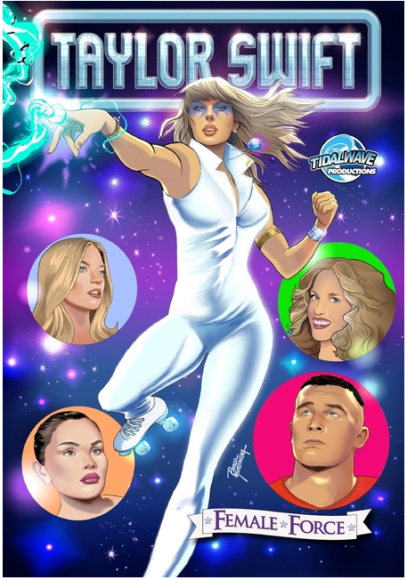 Female Force: Taylor Swift Dazzler Homage Variant