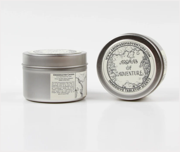 Aromas of Adventure - Underwater Cavern - 4 oz Candle