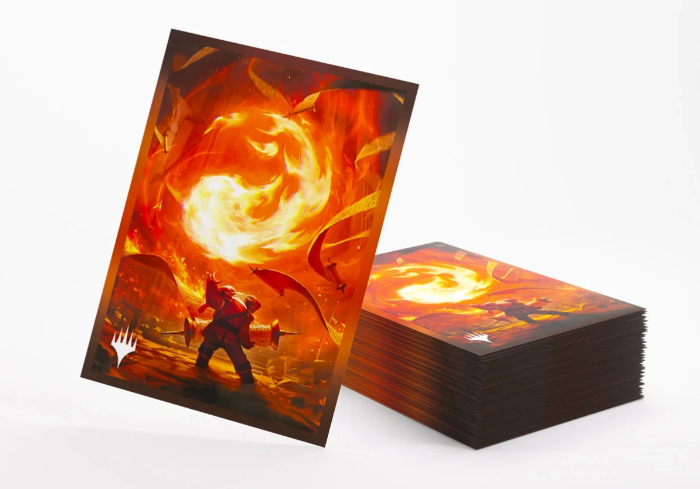 Magic: The Gathering | Secrets of Strixhaven Premium Art Sleeves - Mountain