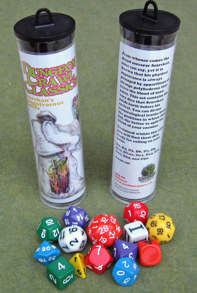 DCC Dice – Sezrekan’s Sanguivorous Solids