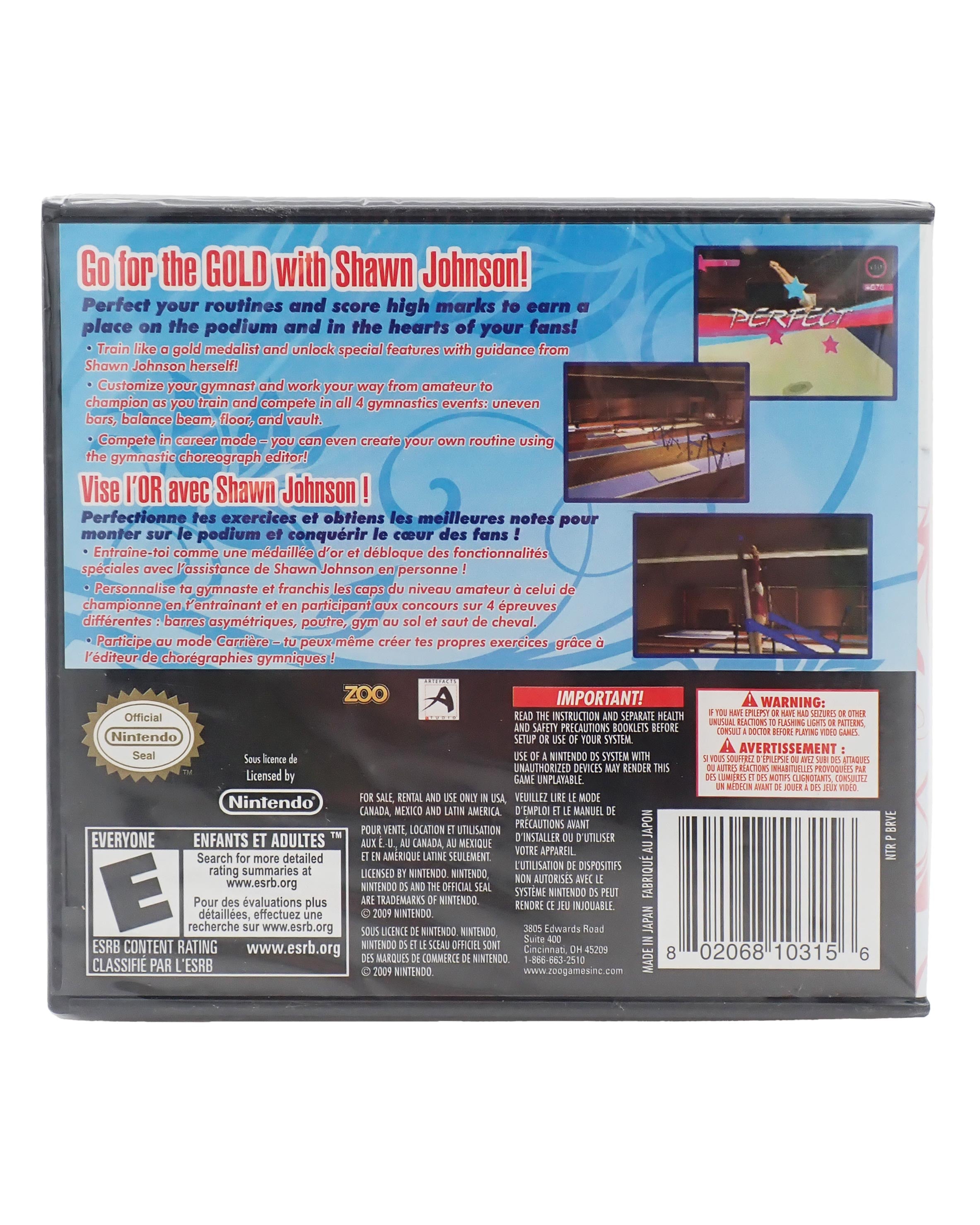 Shawn Johnson Gymnastics - DS