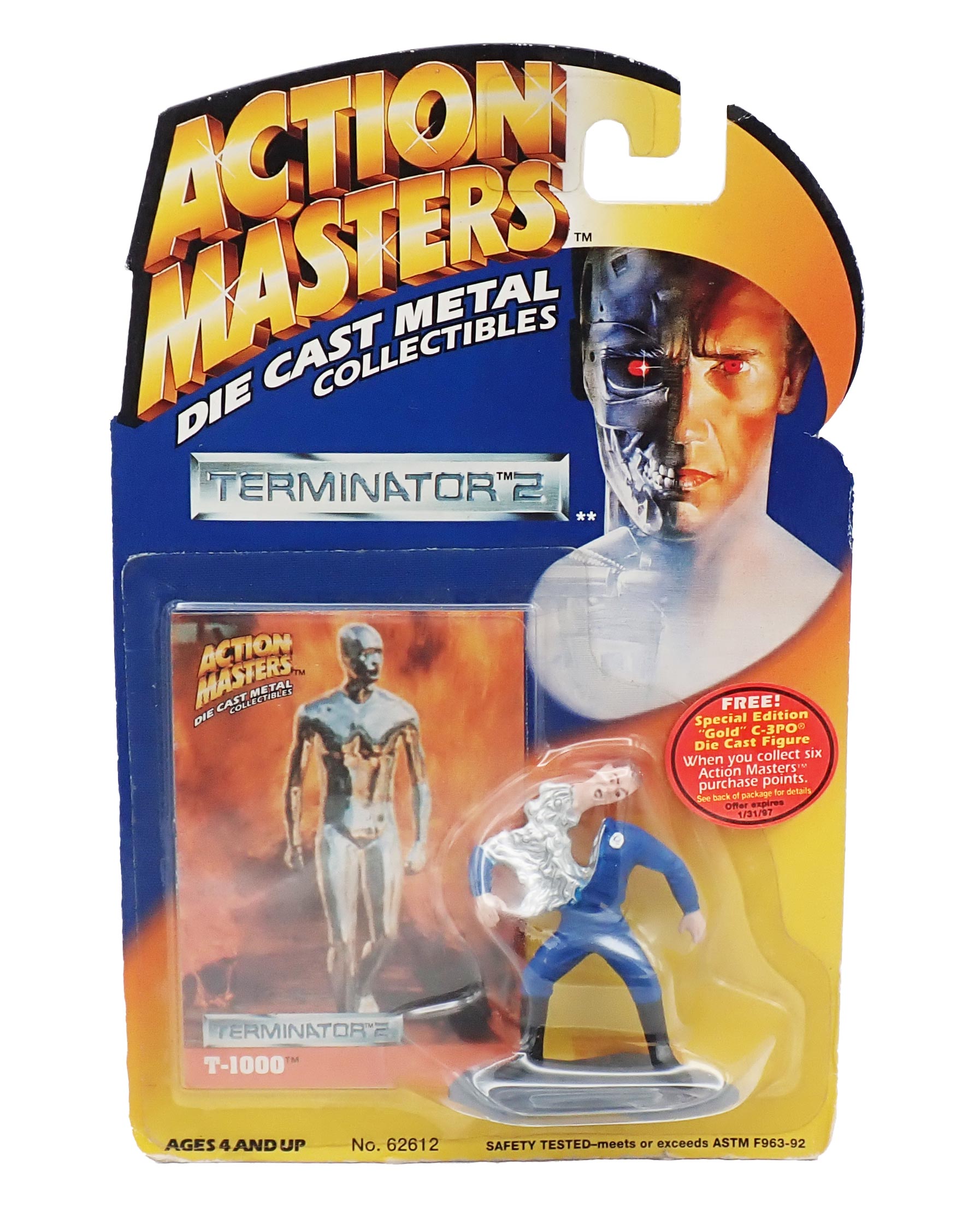 T-1000 - Action Masters Die-Cast [Pre-Owned]