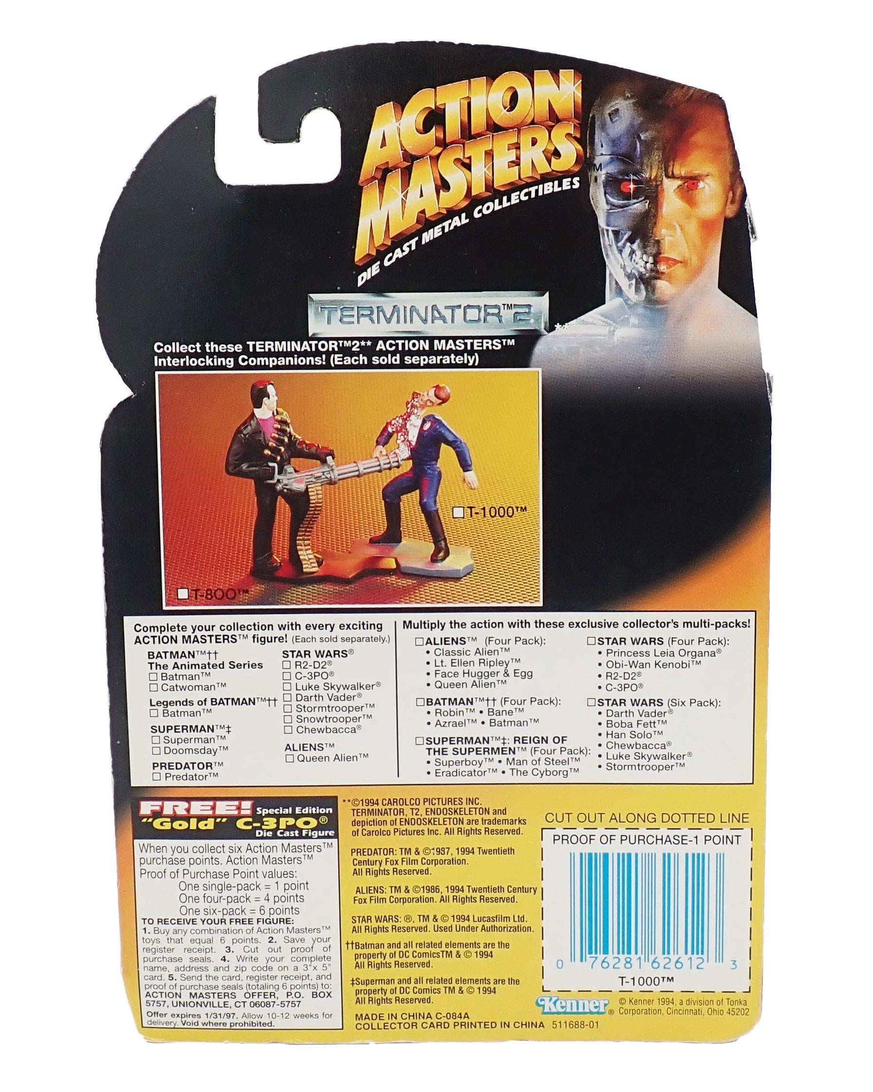 T-1000 - Action Masters Die-Cast [Pre-Owned]