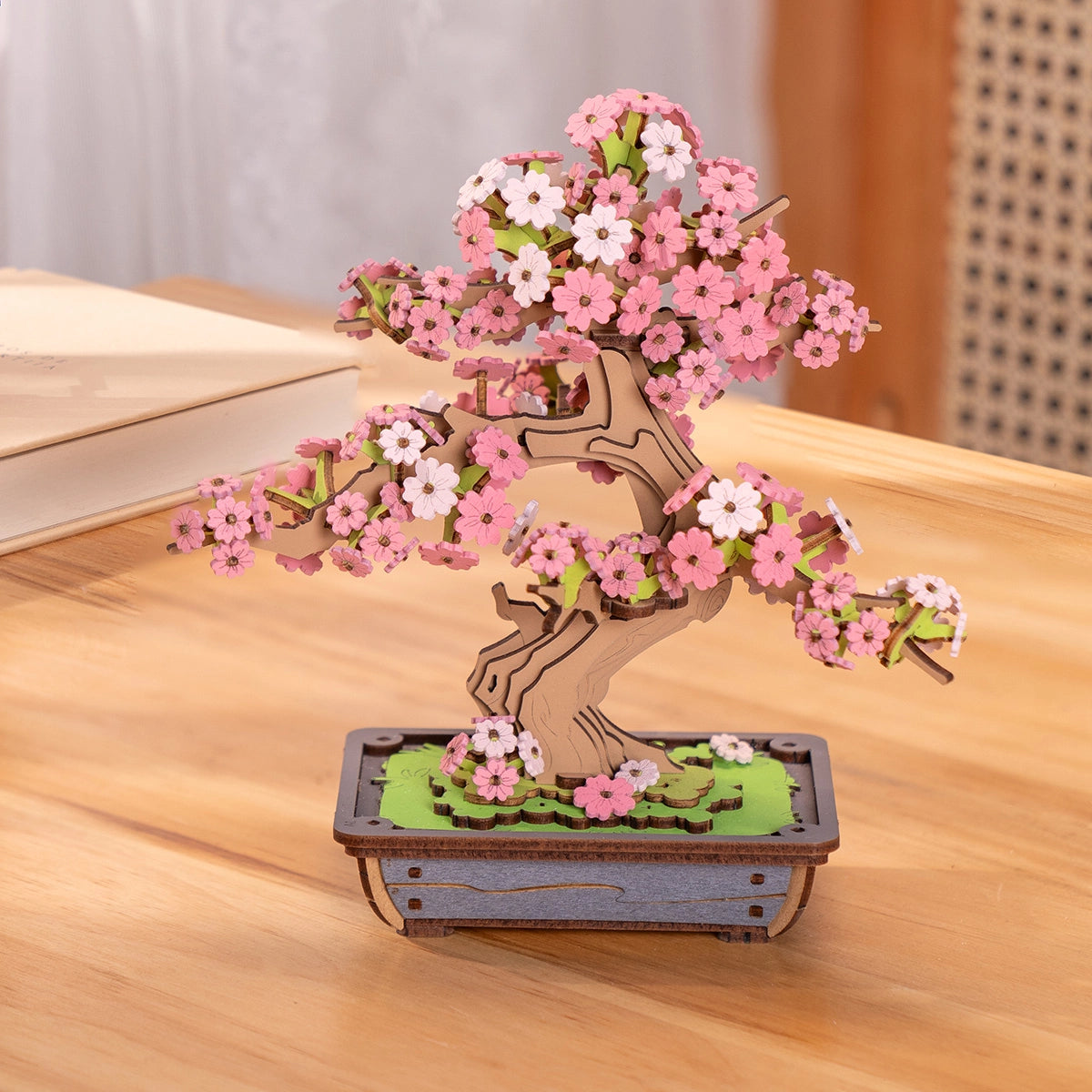 Rolife 3D Wooden Puzzle - Sakura Bonsai