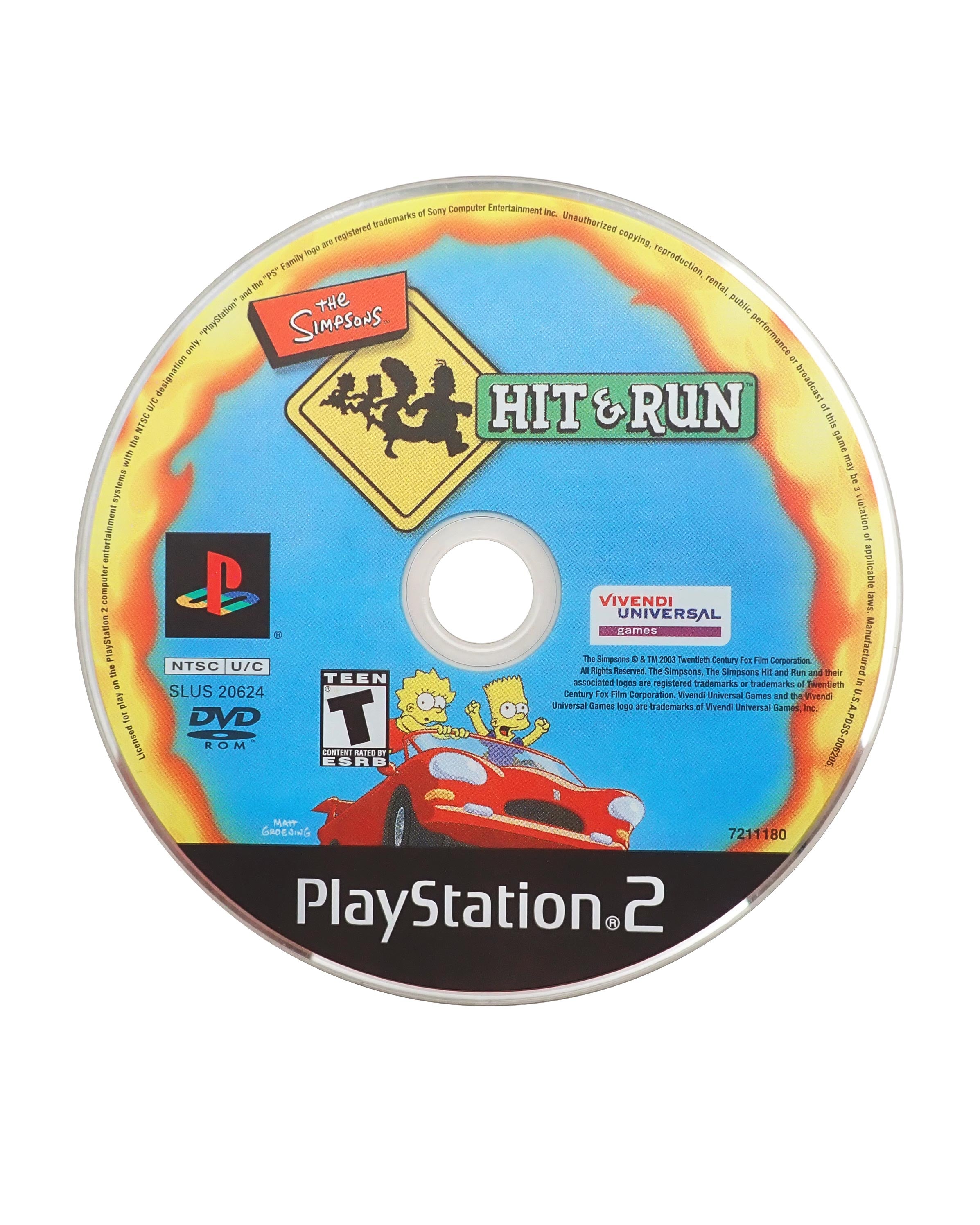 The Simpsons Hit & Run [Loose] - PS2