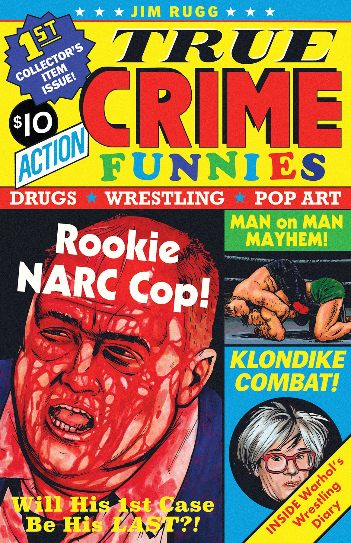 True Crime Funnies by Jim Rugg