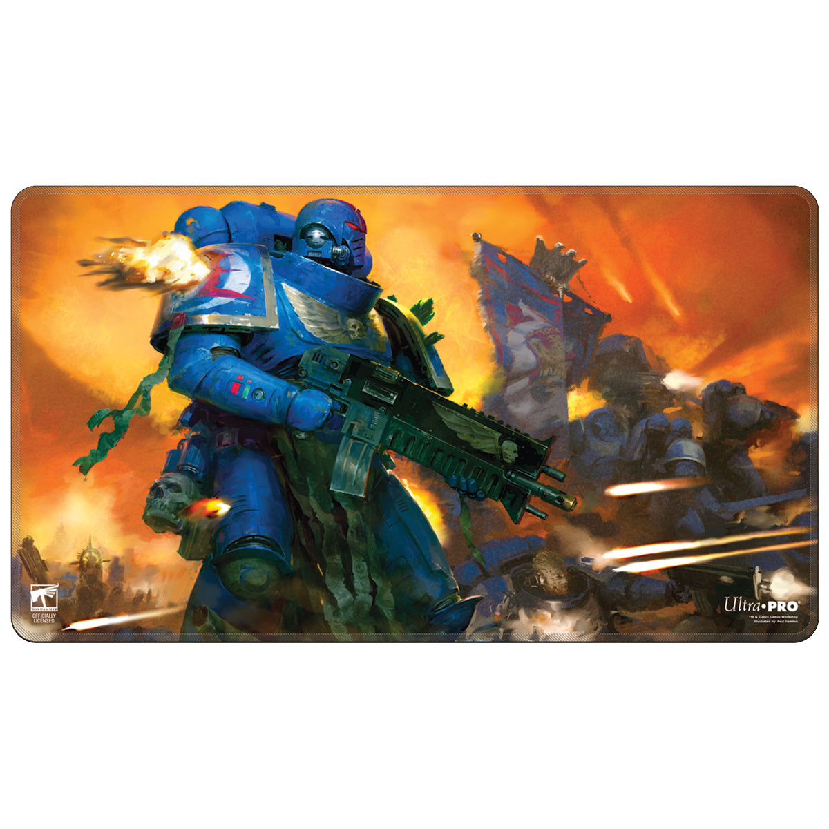 Warhammer 40K: Space Marines - Adeptus Astartes Playmat - Stitched