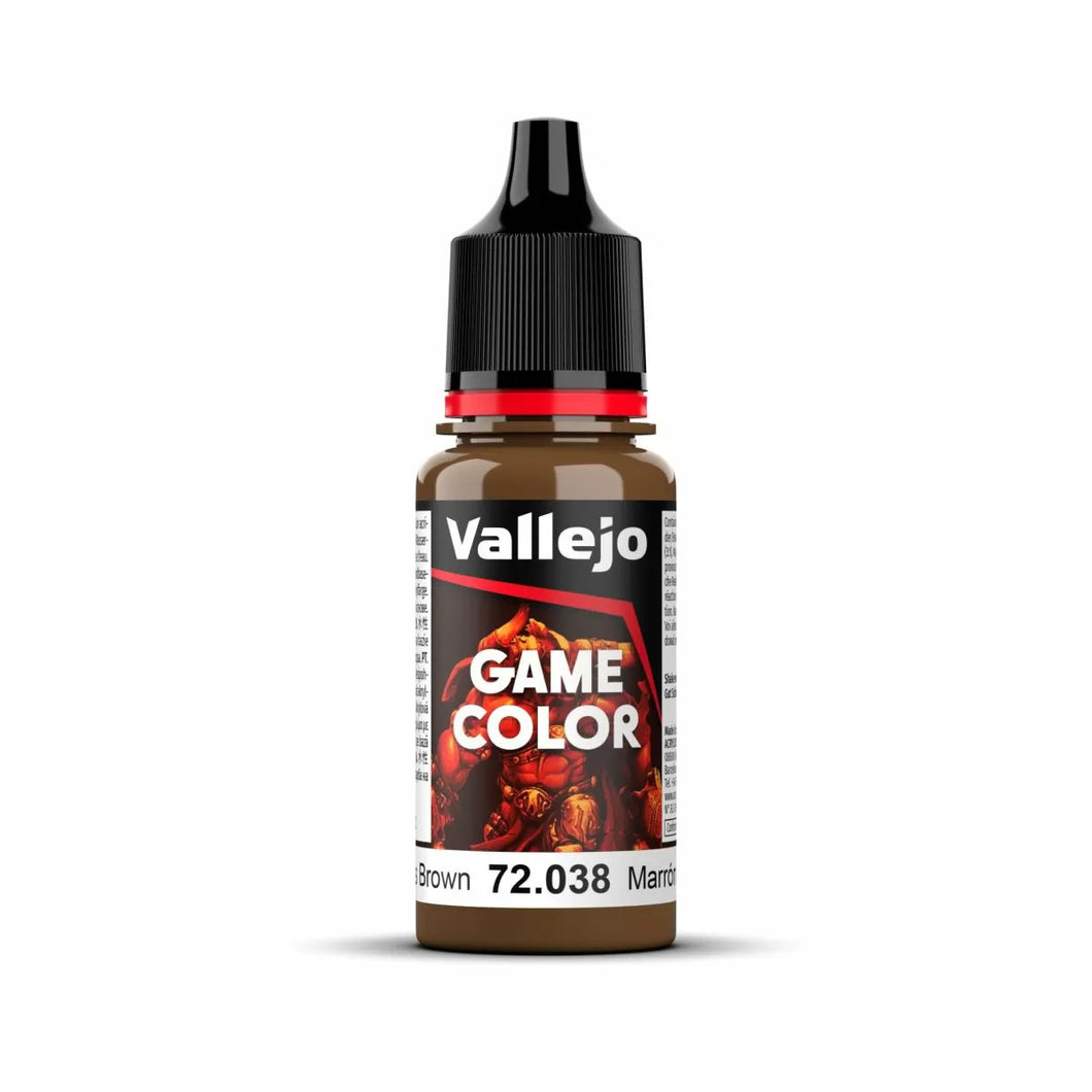 Vallejo Scrofulous Brown Game Color