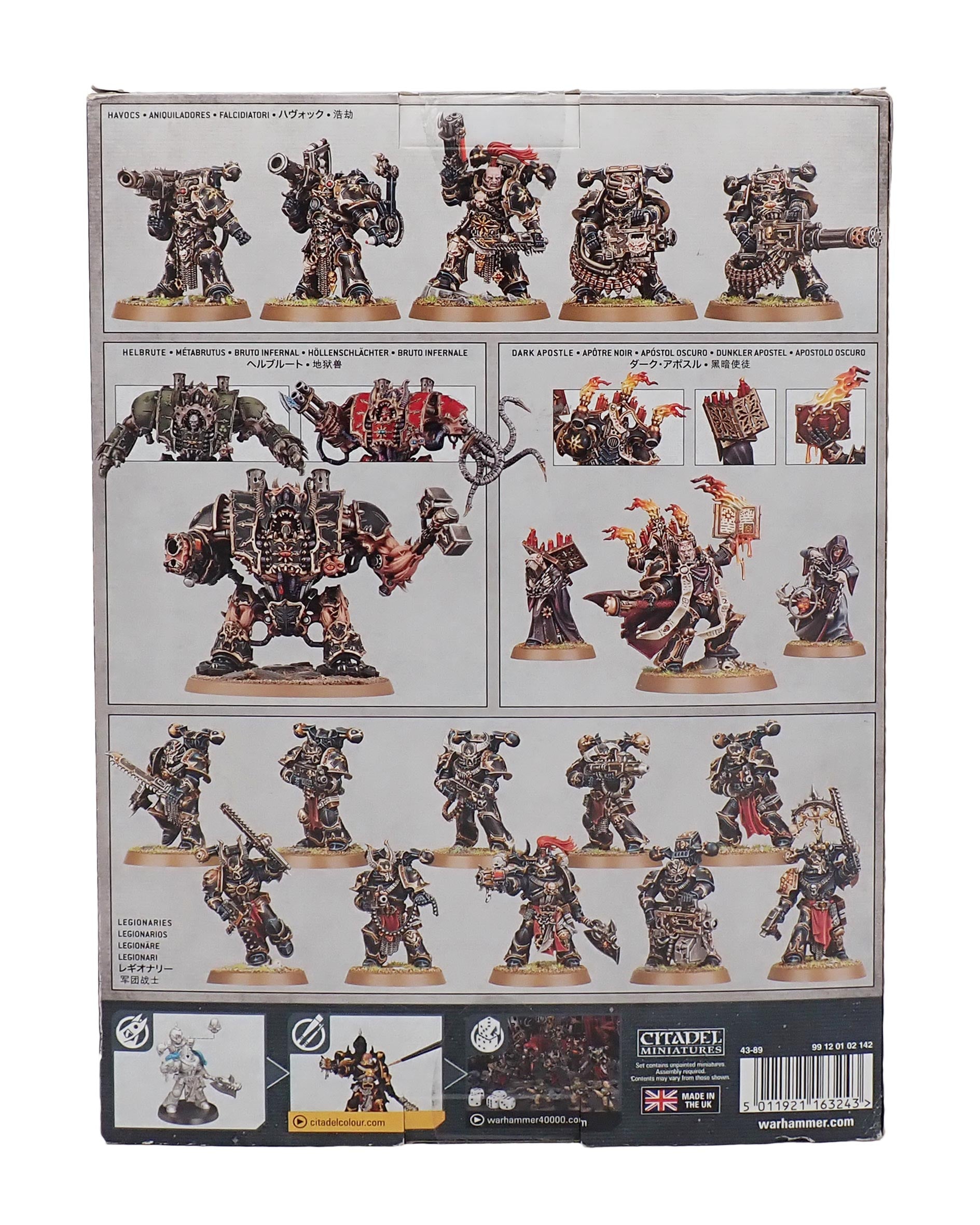 Warhammer 40k: Combat Patrol: Chaos Space Marines [Pre-Owned]