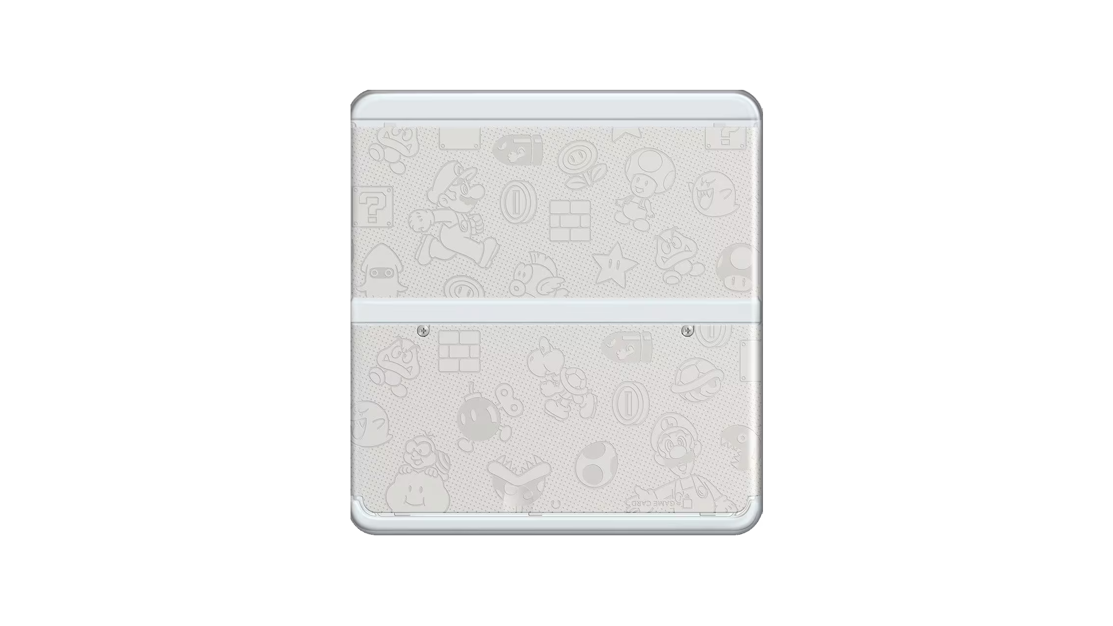 New Nintendo 3DS - [Japanese Localization] White Super Mario Emboss