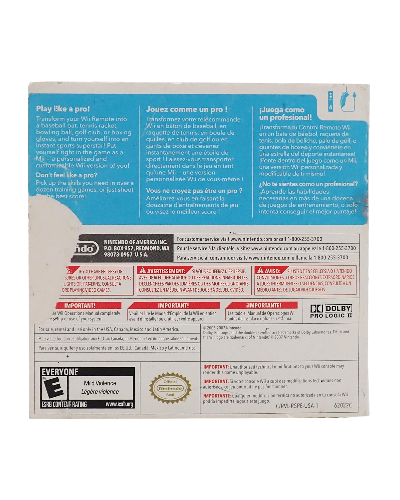 Wii Sports - Wii