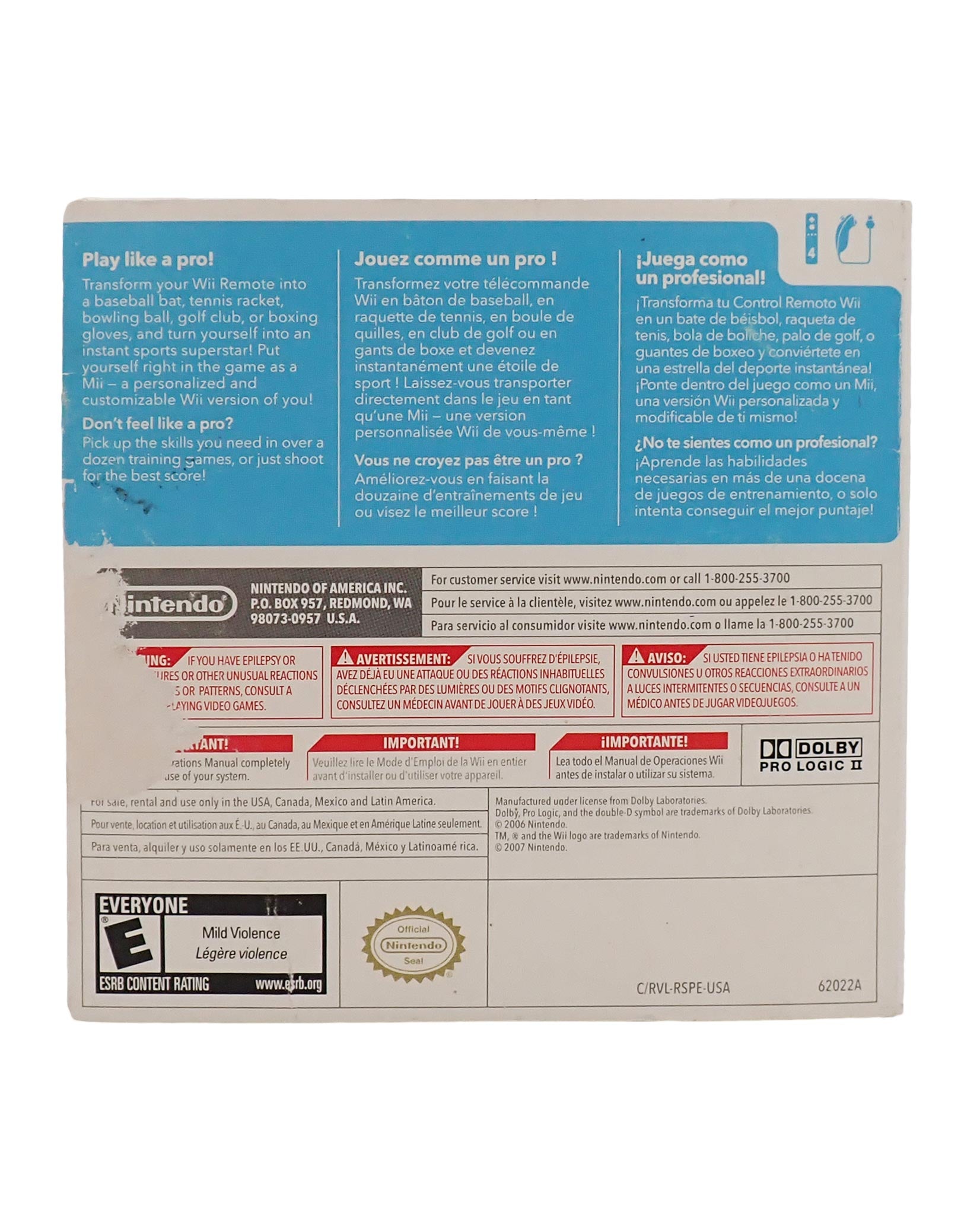 Wii Sports - Wii