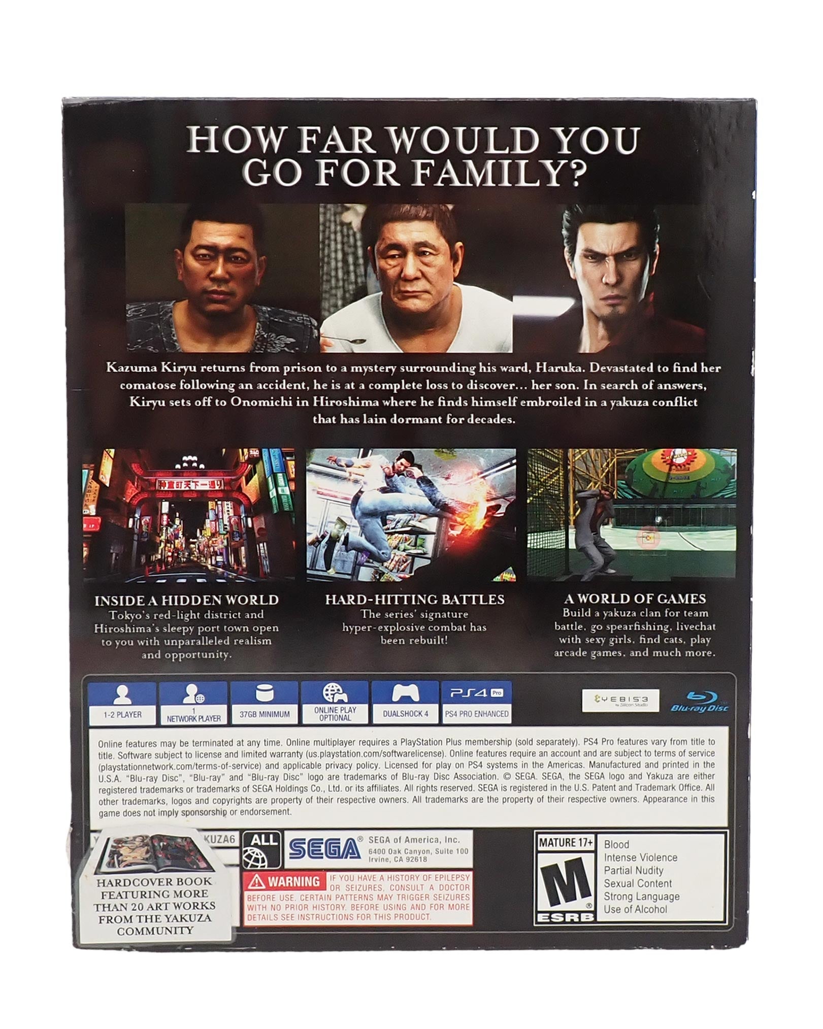 Yakuza 6 The Song of Life Essence of Art Edition - PS4