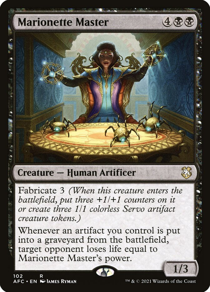 Marionette Master - Black