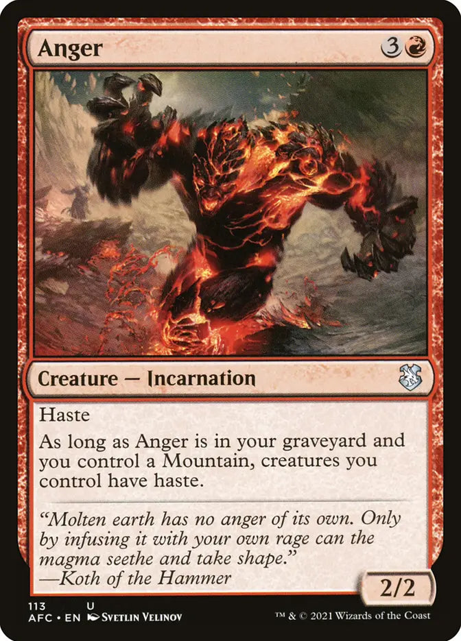 Anger - Red