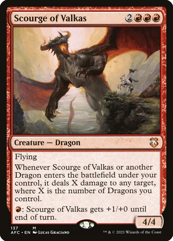 Scourge of Valkas - RED