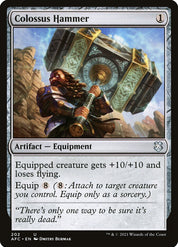 Colossus Hammer - Artifact