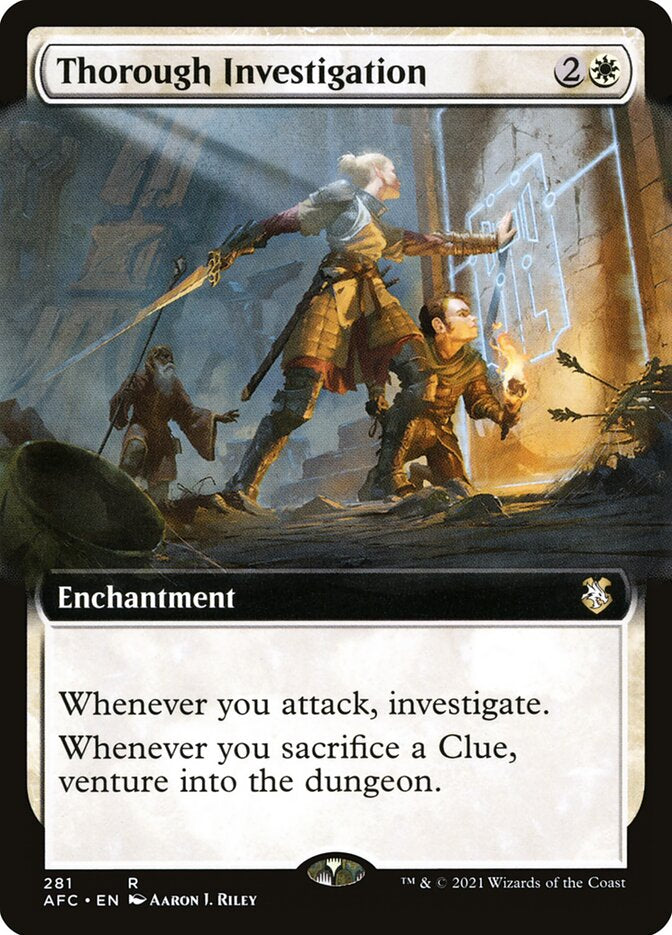 Thorough Investigation - White