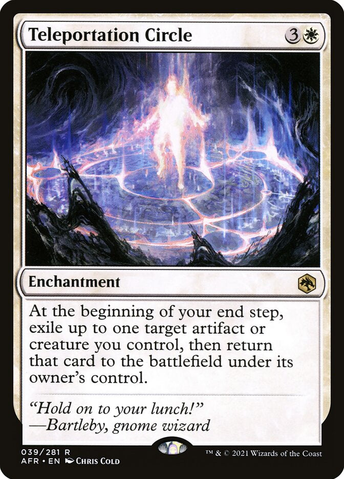 Teleportation Circle - White