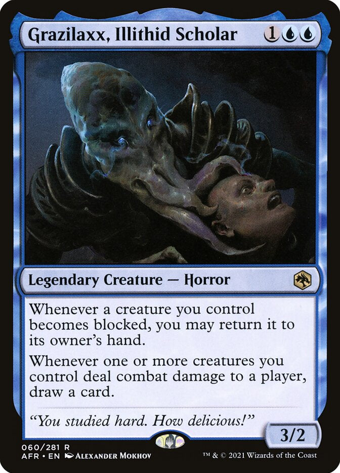 Grazilaxx, Illithid Scholar - Blue