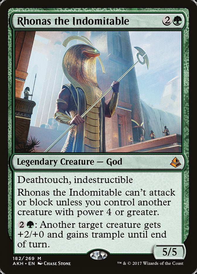 Rhonas the Indomitable - Green