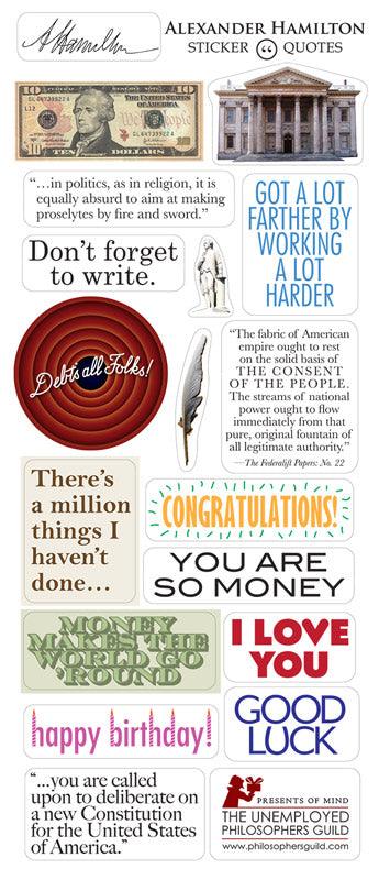 Alexander Hamilton Quotable Notable