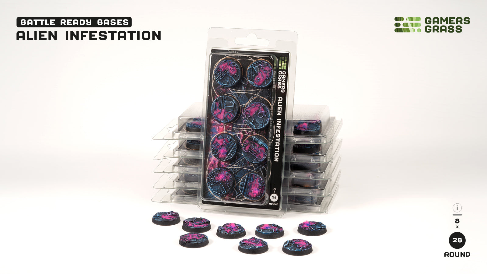 Gamers Grass: Basing Bits: Alien Infestation 28mm