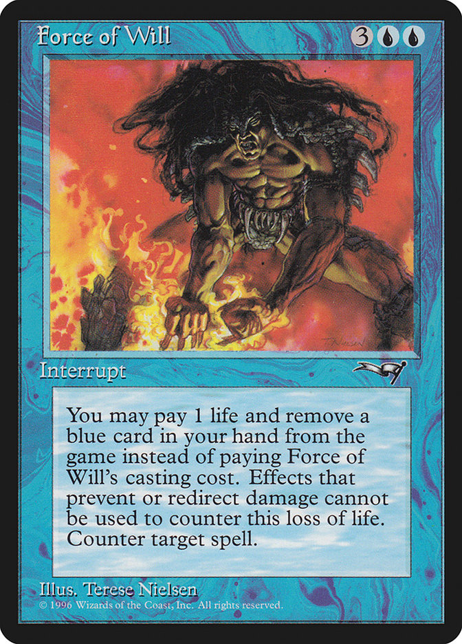 ほ*る様 mtgレガシー　引退品Force of Will 等 Force of Will - Blue – Infinity Flux