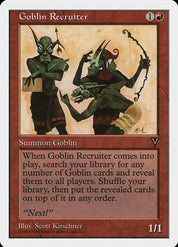 Goblin Recruiter - Red