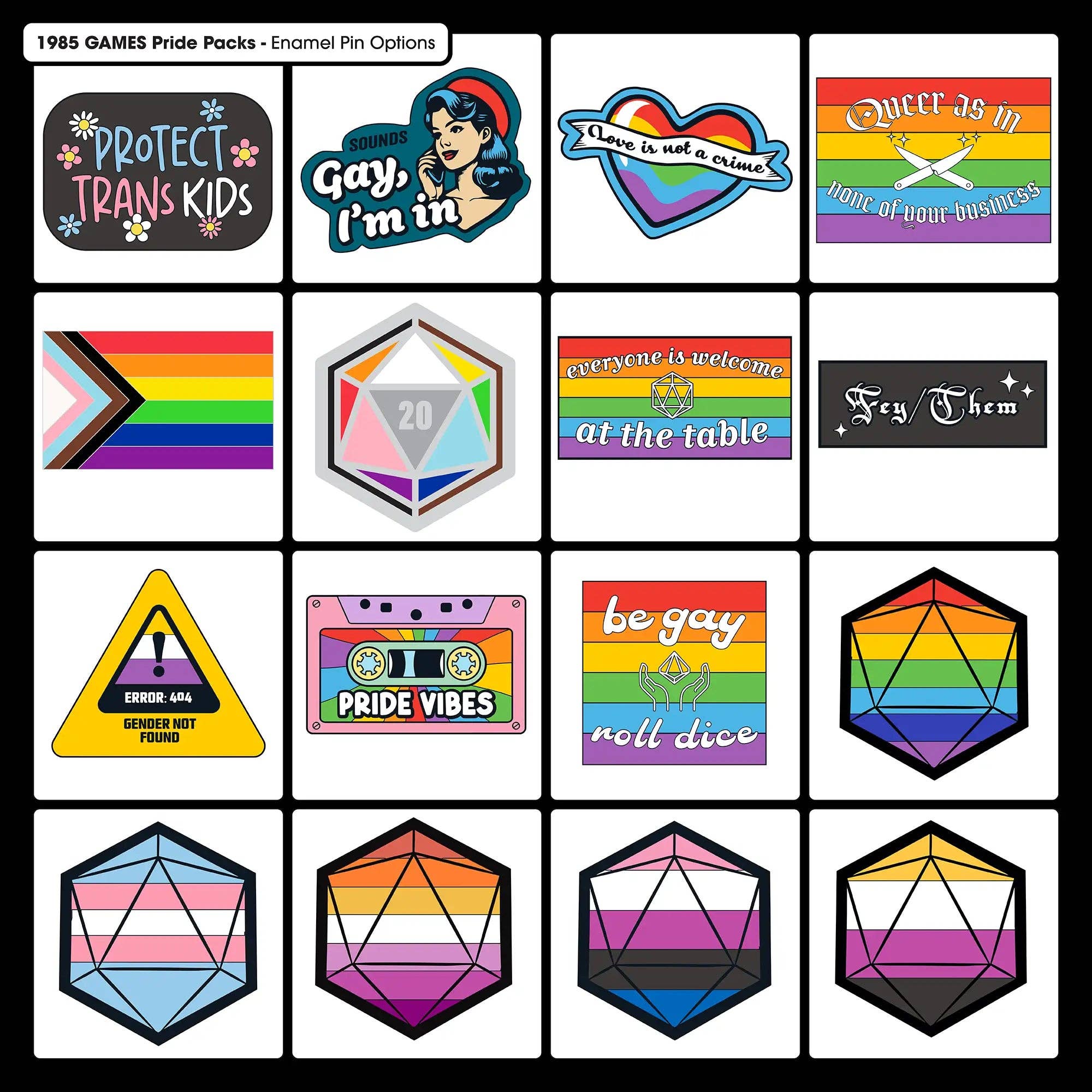 Pride Mystery Dice Pack
