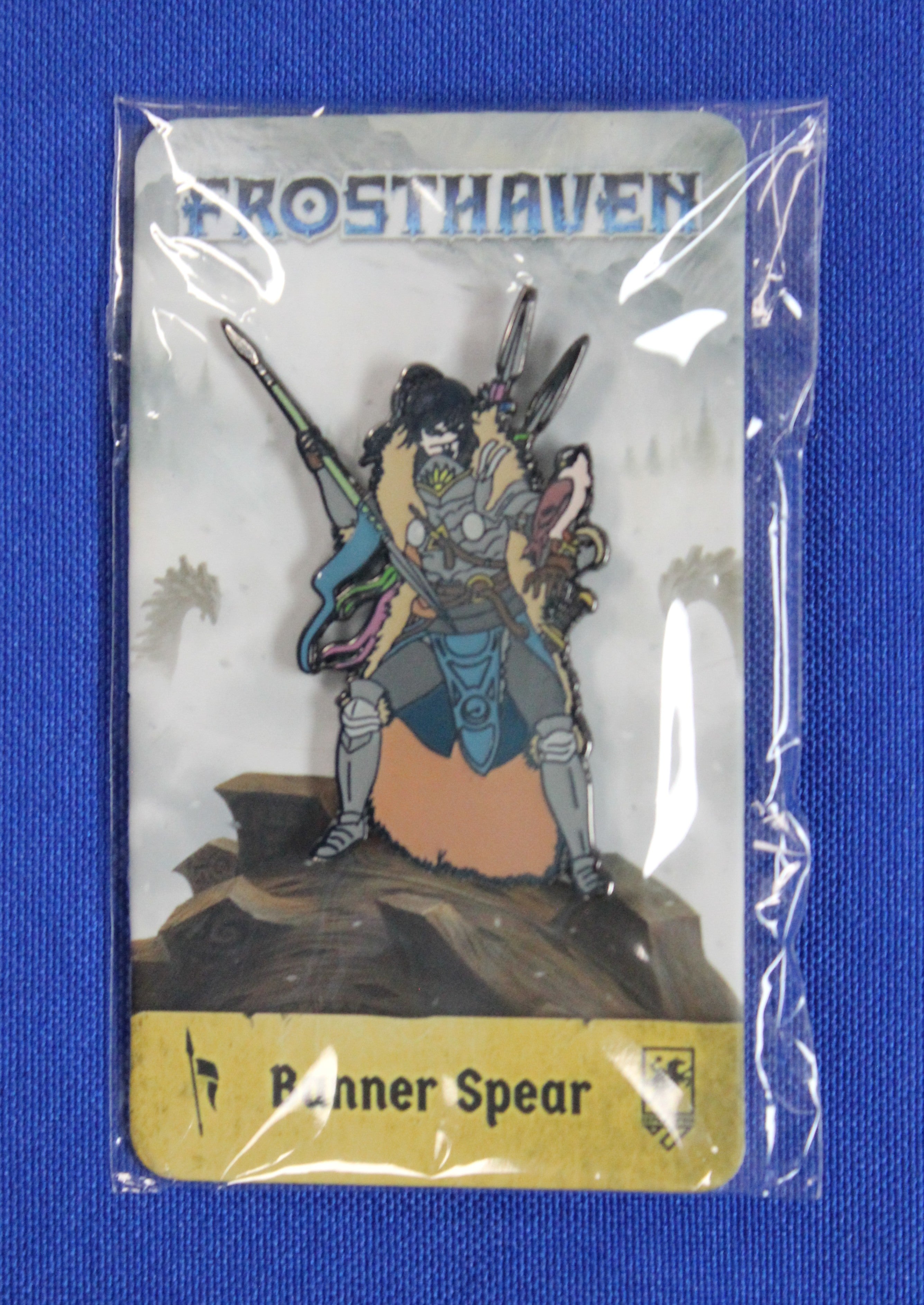 Frosthaven Collectible Enamel Pin - Banner Spear