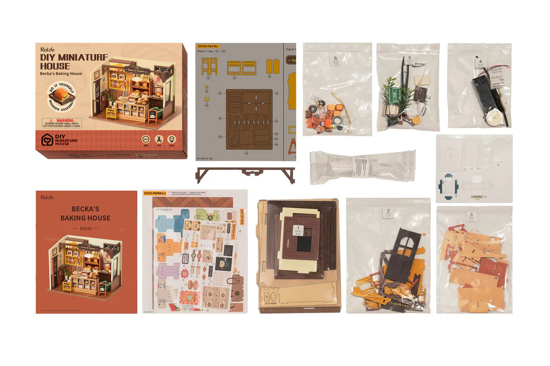 DIY Miniature House | Becka's Baking House