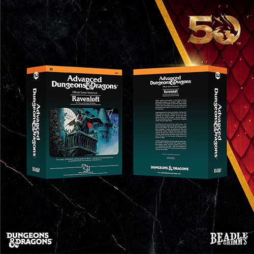 D&D Classic Module Dice Set - Ravenloft