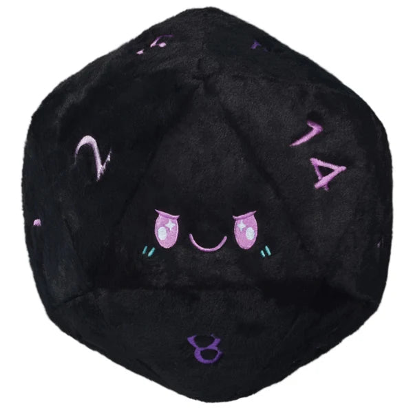 Squishable Black D20 Dice