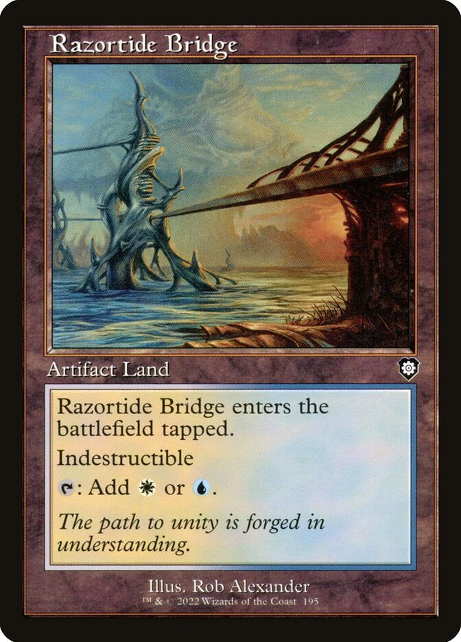 Razortide Bridge - Land/Artifact