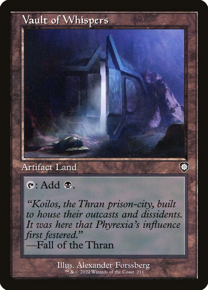 Vault of Whispers - Land / Artifact