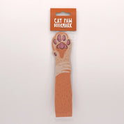 Orange Tabby Cat Paw Bookmark