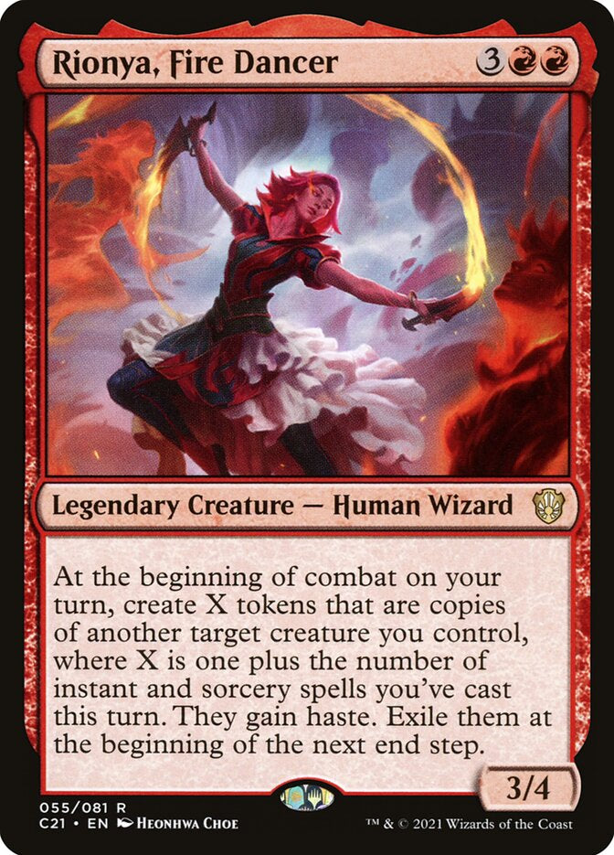 Rionya, Fire Dancer - Red