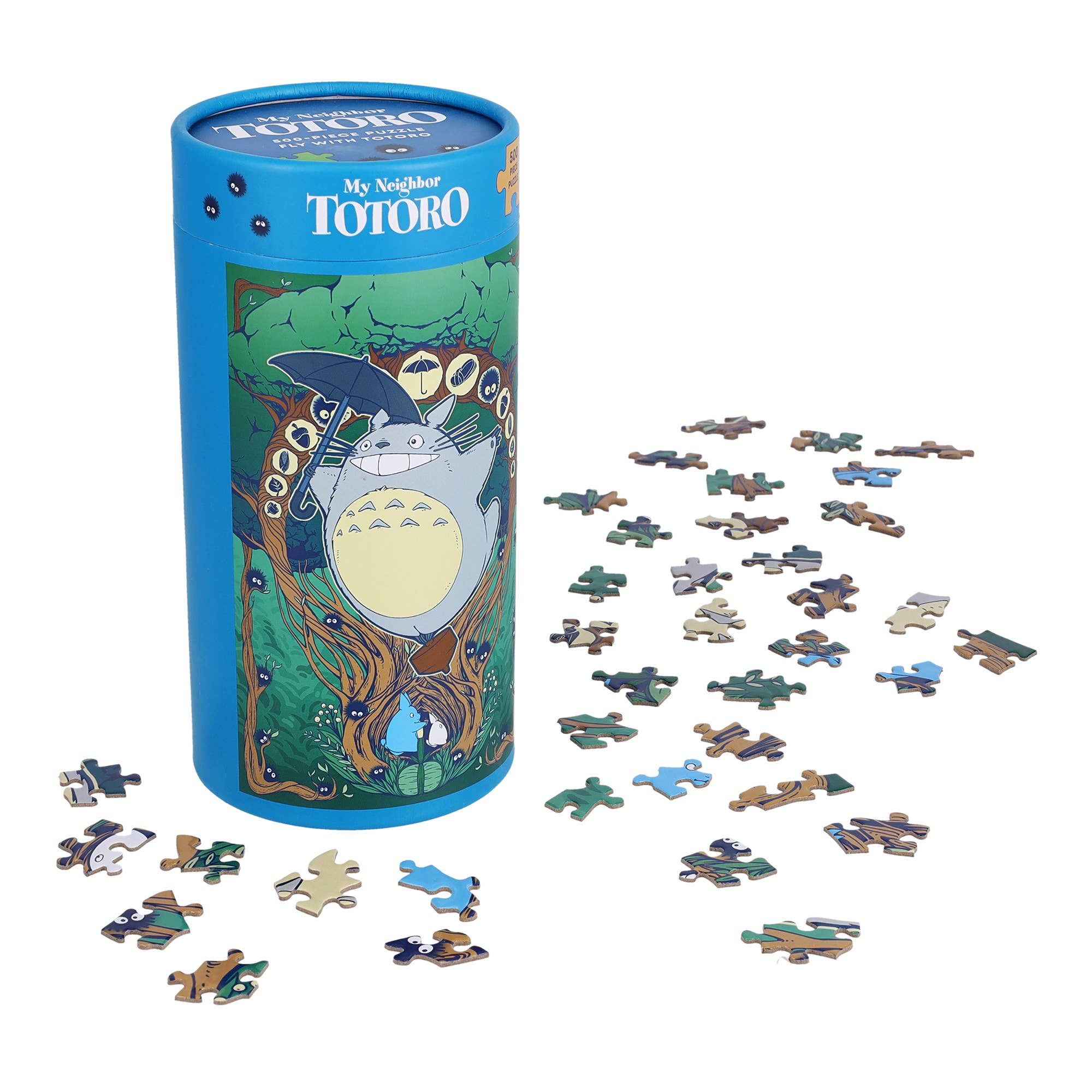 Studio Ghibli My Neighbor Totoro 500-Piece Puzzle: Fly with Totoro