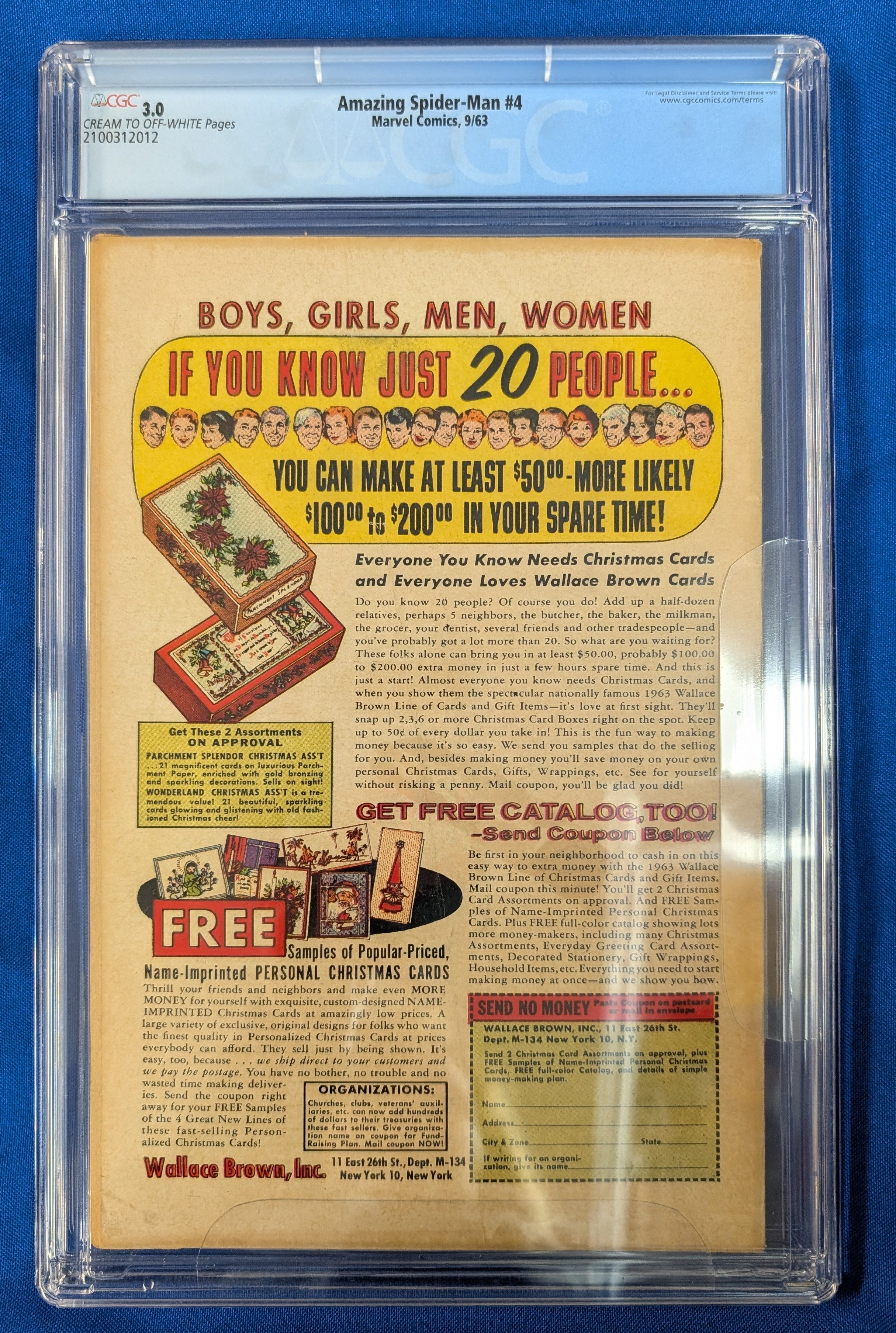 Amazing Spider-Man #4 (1963) - CGC 3.0 - 1st Sandman