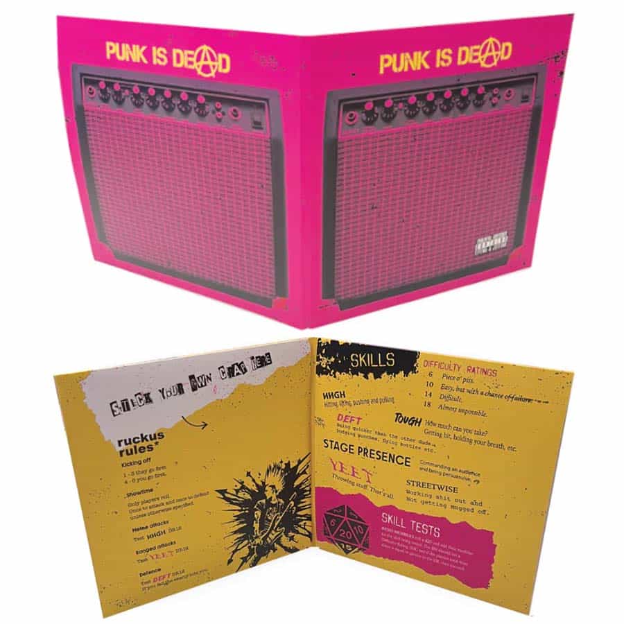 Punk is Dead TTRPG: Band Manager Screen