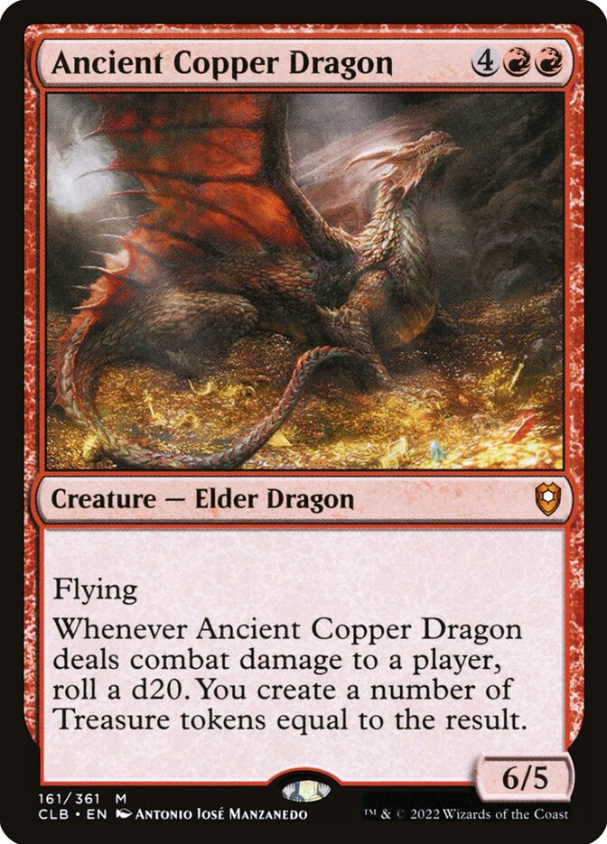 Ancient Copper Dragon - Red