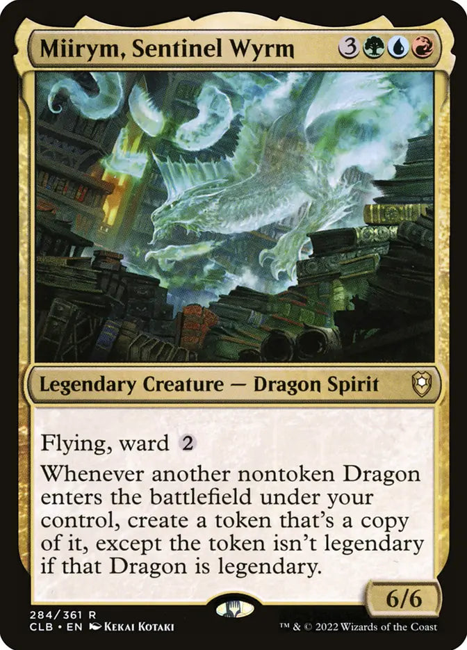 Miirym, Sentinel Wyrm - Green/Blue/Red