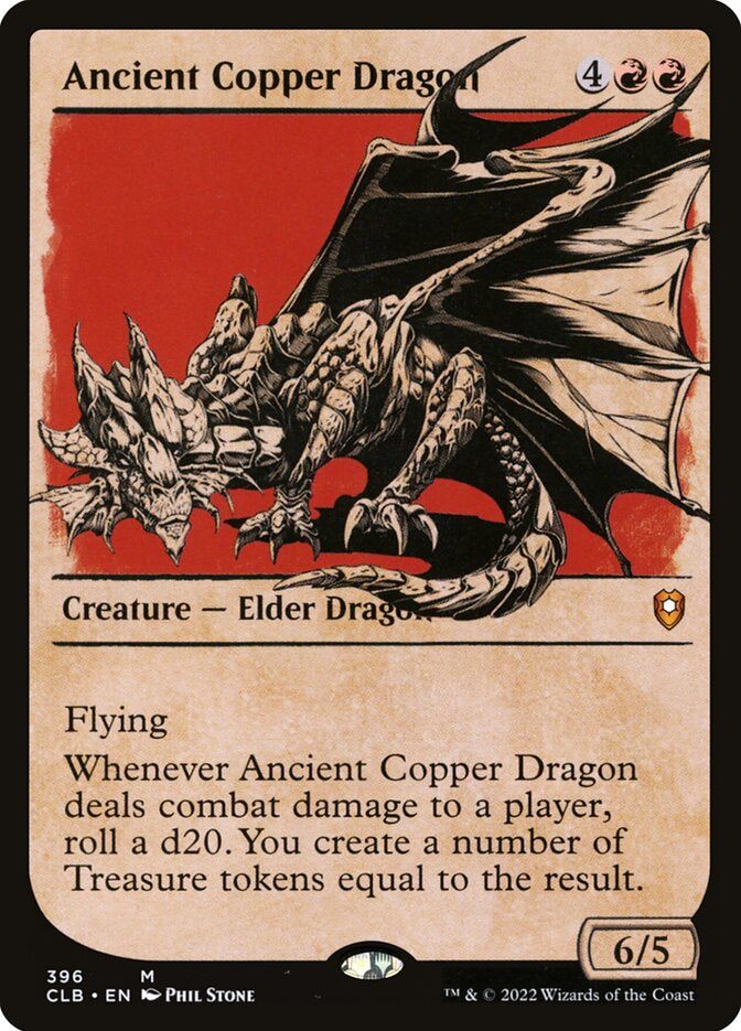 Ancient Copper Dragon - Red
