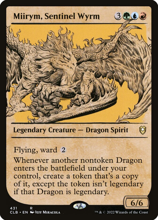 Miirym, Sentinel Wyrm - Green/Blue/Red