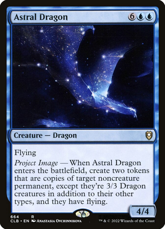 Astral Dragon - Blue
