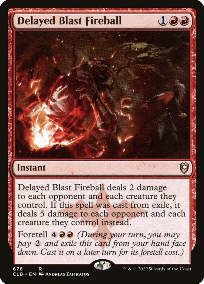 Delayed Blast Fireball - Red