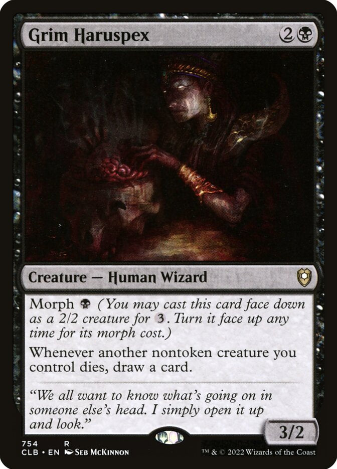 Grim Haruspex - Black